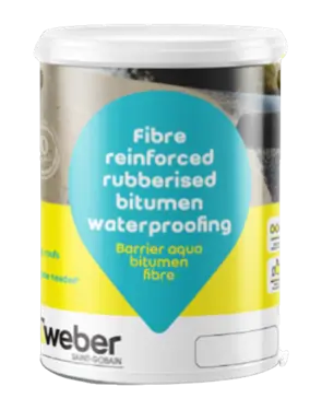 WEBER BARRIER AQUA BITUMEN FIBER