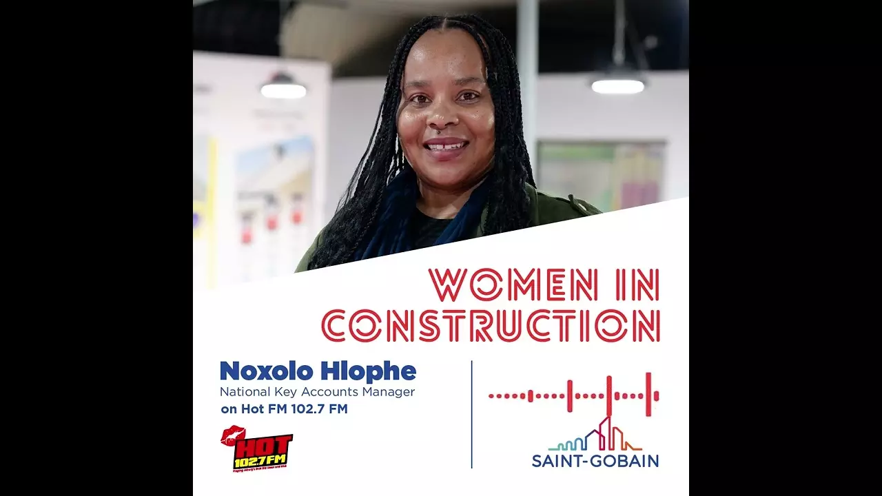 Saint-Gobain Africa's Noxolo Hlophe on @hot1027ZA #HotFm #WomenInConstruction thumbnail
