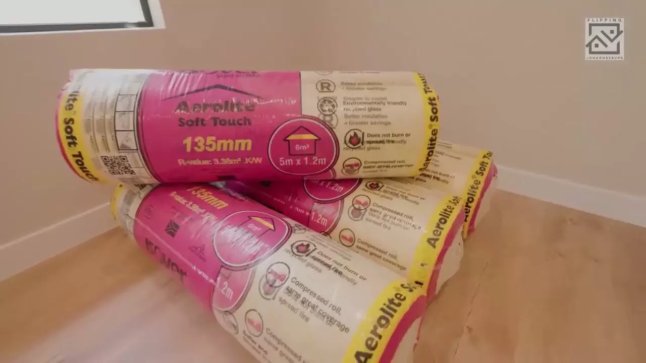 Isover's  Aerolite Soft Touch features on Flipping Johannesburg Dream Home Renovation episode 5 thumbnail