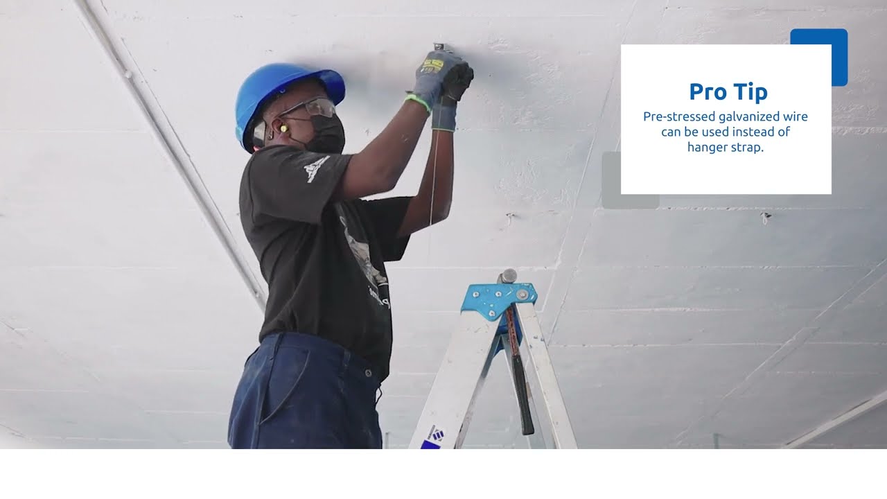 Gypframe® UltraSTEEL® Exposed Ceiling Grid Installation Video thumbnail