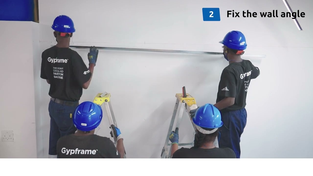 Gypframe® UltraSTEEL® Concealed Ceiling Grid Installation Video thumbnail