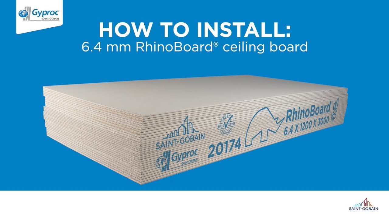 RhinoBoard® 6.4mm Installation Video thumbnail